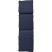 Plain Solsängsdyna 50x186 cm Marinblå
