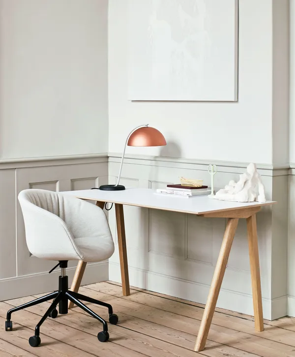 CPH 90 2.0 Skrivebord Vannbasert Lakkert Eik / Off-white