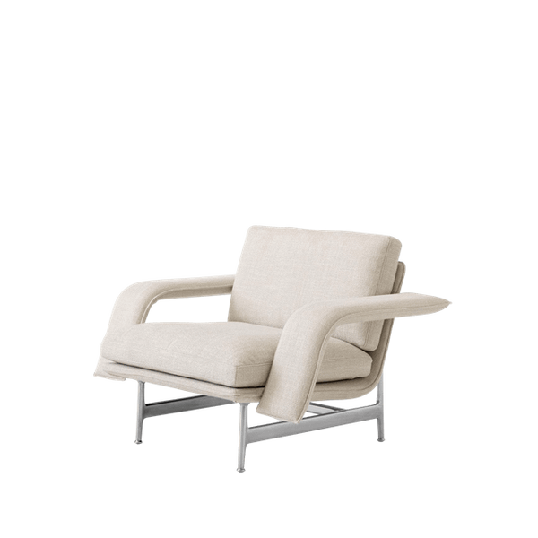 Meantime AV29 Lænestol Sofa Poleret Aluminium/Ecriture 0210