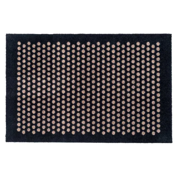 Dot Dørmåtte Sort / Beige 90x60 cm