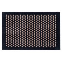 Dot Dørmåtte Sort / Beige 90x60 cm