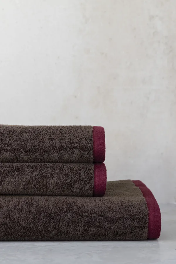 Soft Gästhandduk 40x55 cm 2-pack Brun / Sand