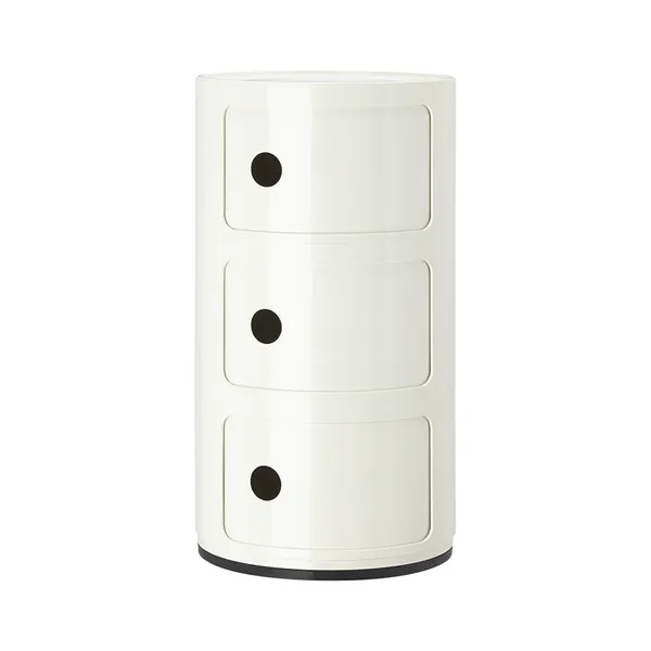 Componibili Classic Oppbevaring med 3 Rom Hvit