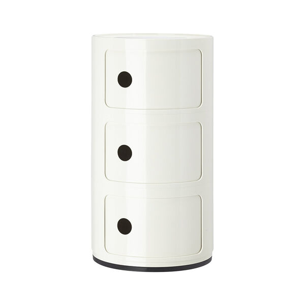 Componibili Classic Oppbevaring med 3 Rom Hvit