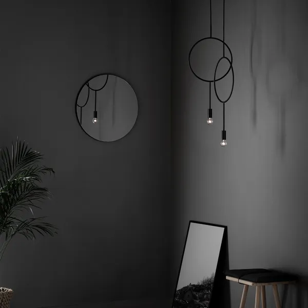 Circle Pendel Mørkegrå