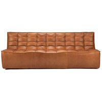 N701 Sofa Old saddle 3-Pers