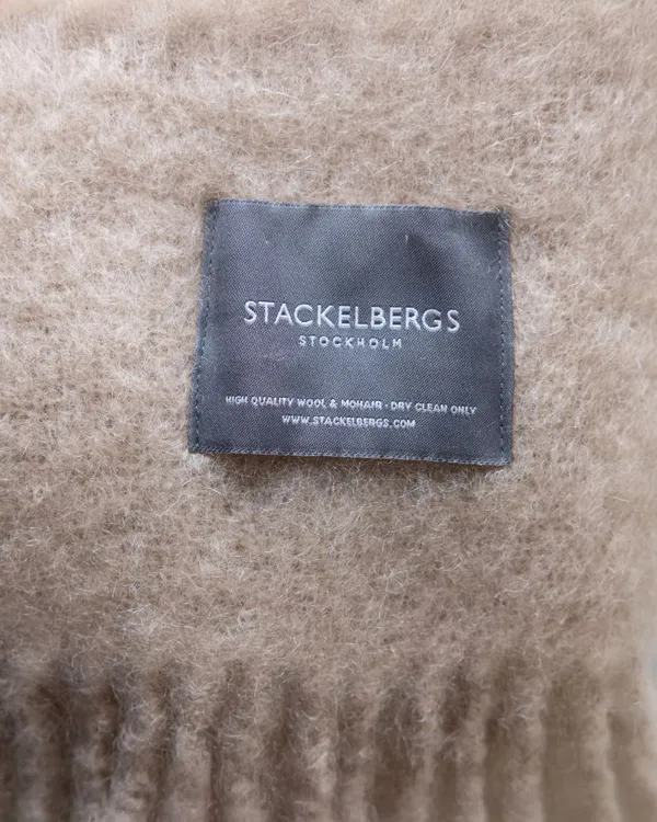 Mohair Pledd 130x170 cm Sand
