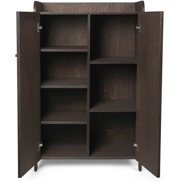 Sill Cupboard - Low - Dark Stained Oak