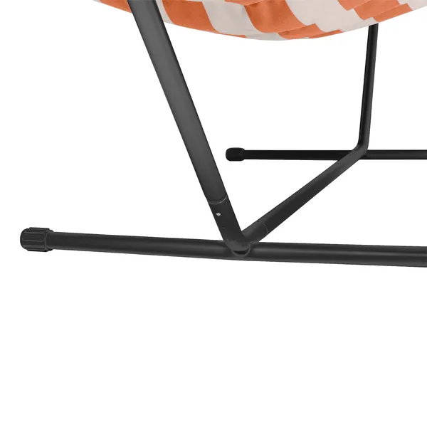 Headdemock Superb Hammock Stripe Orange Creme / Black