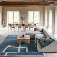 Gotland Klint Villamatto Cornflower Blue 180x270 cm