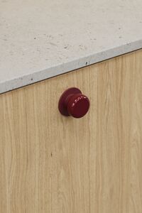 Colette Knopp 50 mm Maroon Red