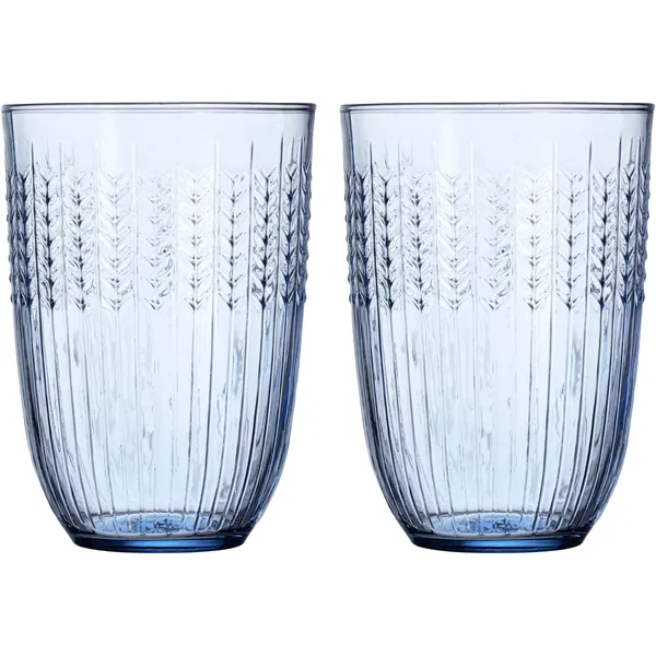 Swedish Grace Dricksglas 37 cl 2-pack Blå