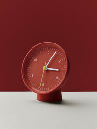 Table Clock (Recycled) Red