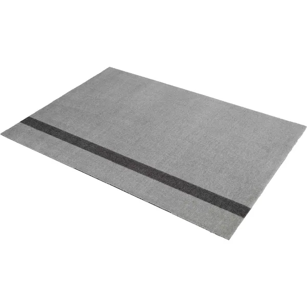 Stripes Vertikal Tæppe Lysegråt / Steel Grey 90x130 cm