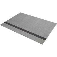 Stripes Vertikal Tæppe Lysegråt / Steel Grey 90x130 cm