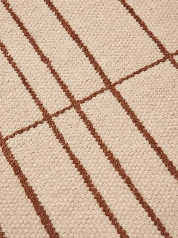 Sen Matta 140x200 cm Kastanj