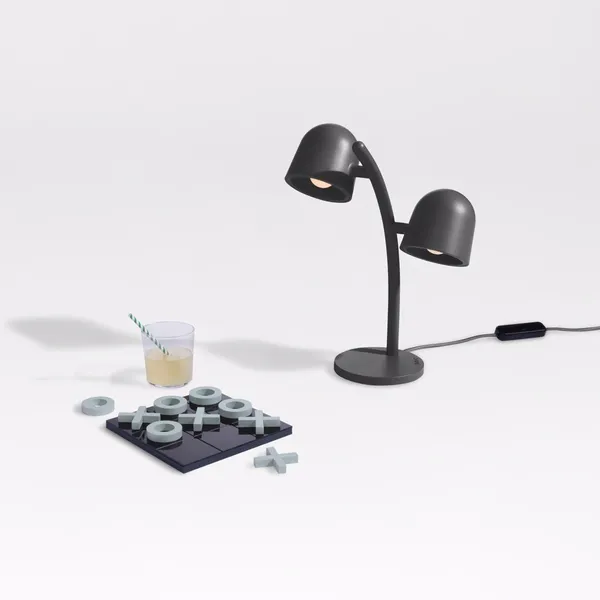 Little Lebow Bordlampe Antrasitt