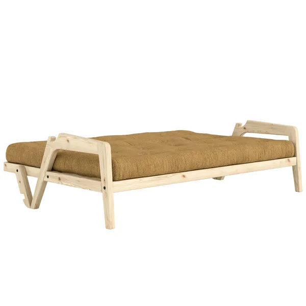Grab Sofa Bed Raw / Golden Ochre