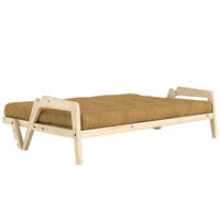 Grab Sofa Bed Raw / Golden Ochre
