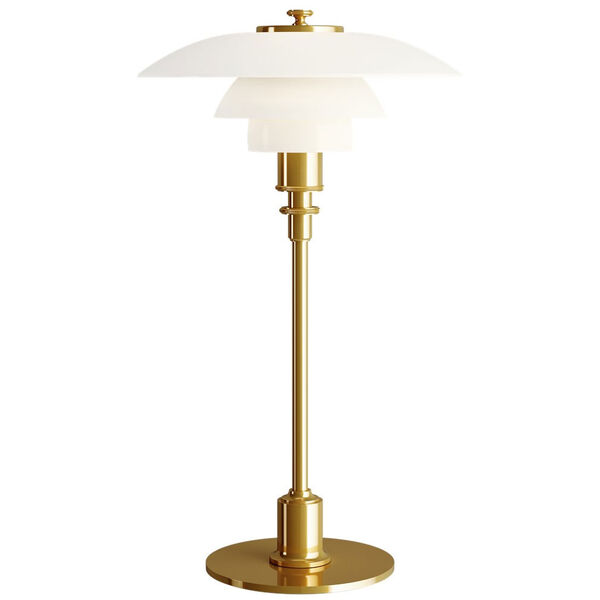 PH 2/1 Bordslampa Mässing