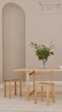 Rectangular Matbord 90x220 cm Ek