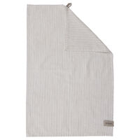 Kjøkkenhåndkle Striper 47x70 cm Hvit/Beige