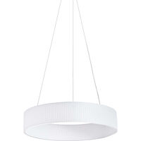 Ronde Pendel Ø80 cm Vit