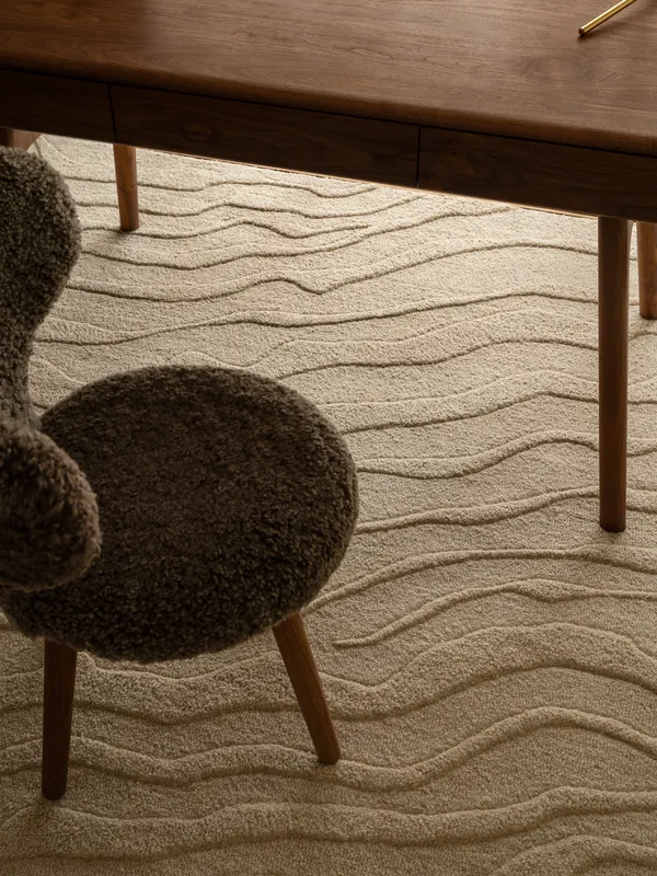 Duvell Ullmatta Ljusbeige 200x300 cm