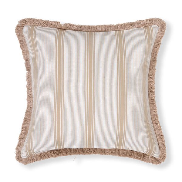 Tyynynpäällinen Raidallinen 50x50 cm Beige