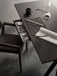 String Desk Drawer Black