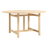 Round Spisebord Ø130 cm Eik