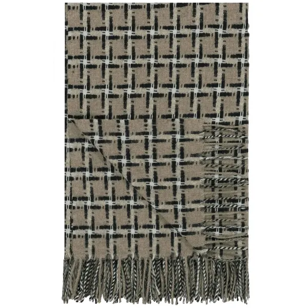 Clarendon Natural Plaid 140x185 cm