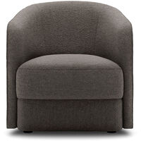 Covent Loungestol Smal Dark Taupe