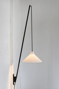 Seam Seinävalaisin Musta / Valkoinen 100 cm