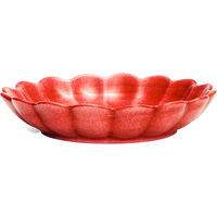 Oyster Skål 24 cm Rød