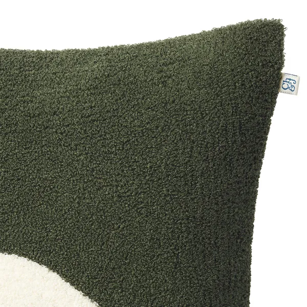 Yogi Pudebetræk Cactus Green/Off-White 50x50 cm