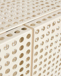 Perforated Skap Stor Eggshell
