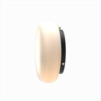 Opa Væglampe Opal/Sort