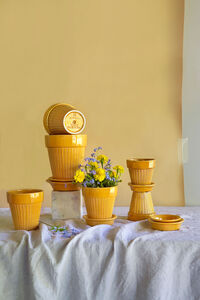 Simona Pot Yellow 16 cm