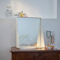 Beak Spejl 29x42 cm Creme