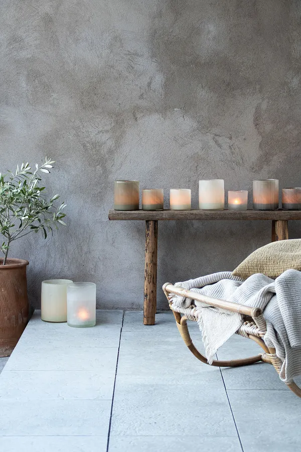 Lyric Kynttiläjalka L Warm Grey