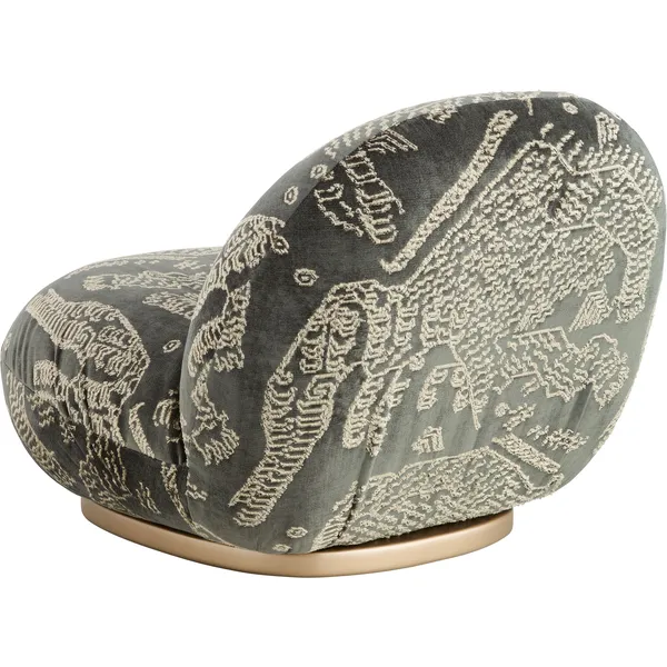 Pacha Loungefåtölj Pearl Gold / Tiger Mountain 003