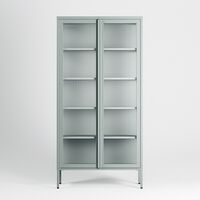 Store Skab 90x180 cm Slate Grey