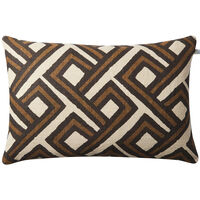 Lanka Kuddfodral 40x60 cm Taupe / Mörkbrun
