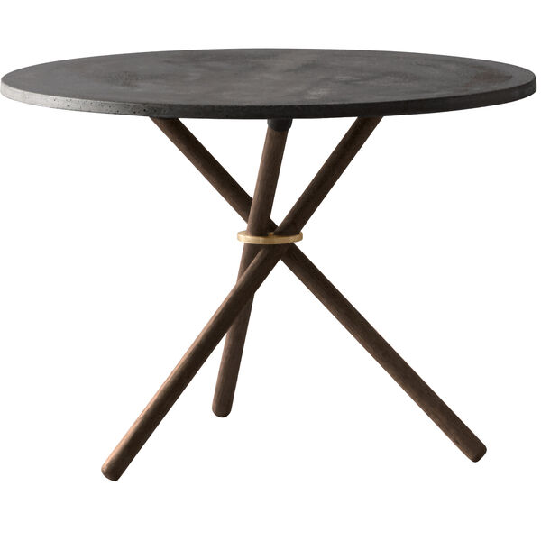 Daphne Salongbord 65 cm Mørk Betong / Mørk Eik