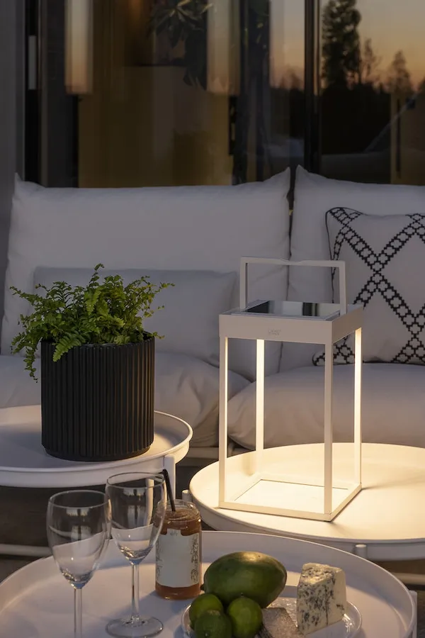 Portofino Bordlampe Bærbar Svart