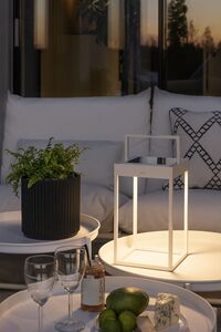 Portofino Bordlampe Bærbar Svart