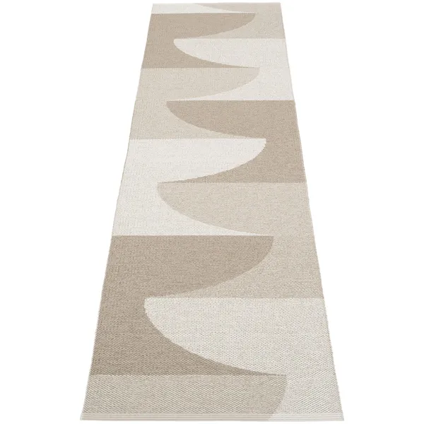 Hill Teppe 70x270 cm Dark Linen / Linen / Fossil Grey