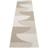Hill Teppe 70x270 cm Dark Linen / Linen / Fossil Grey