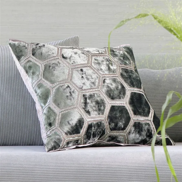 Manipur Kudde 43x43 cm Jade
